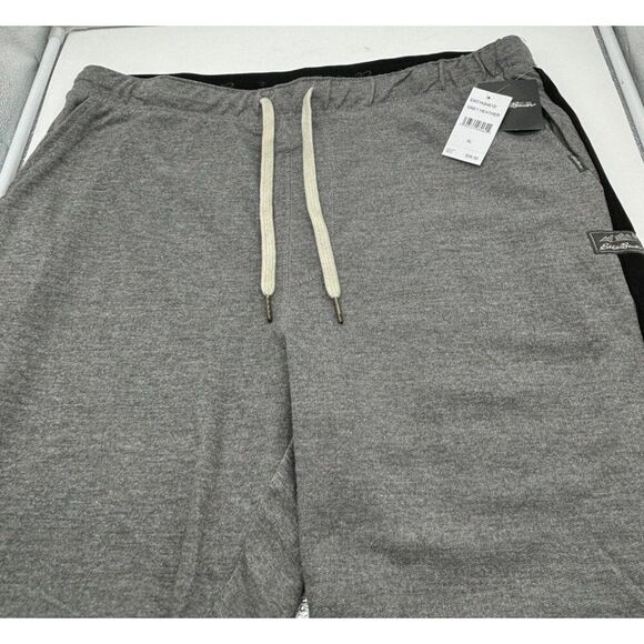 Eddie Bauer Men S Soft Jogger with Flex Waist & Side Stripe, Gray, Inseam: 33”, - Picture 9 of 12